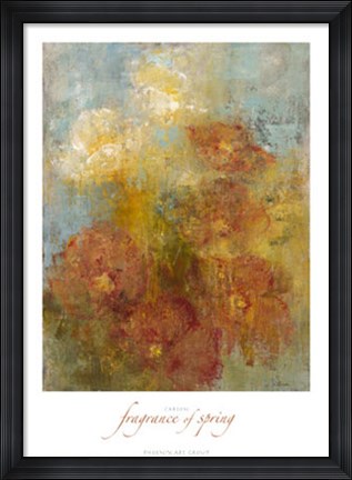 Framed Fragrance of Spring Print
