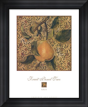 Framed Fruit Panel Two Print