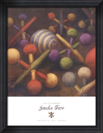 Framed Jacks Two Print