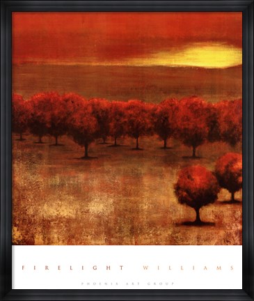 Framed Firelight Print