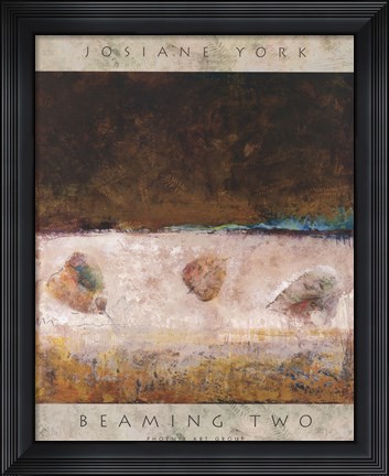 Framed Beaming Two Print