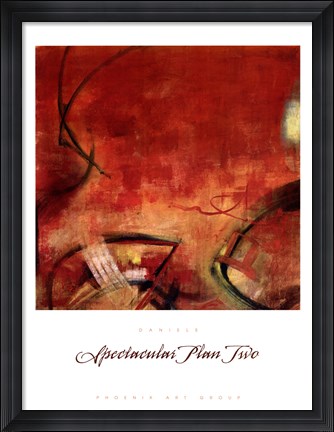 Framed Spectacular Plan Two Print