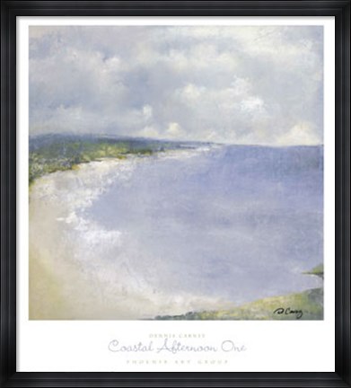 Framed Coastal Afternoon One Print