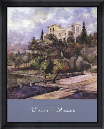 Framed Tuscan Summer Print