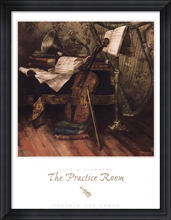 Framed Practice Room Print