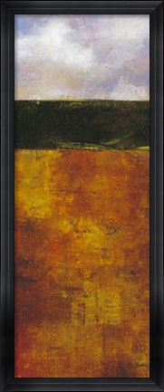 Framed Three Landscapes II Print