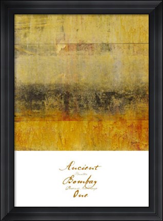 Framed Ancient Bombay One Print