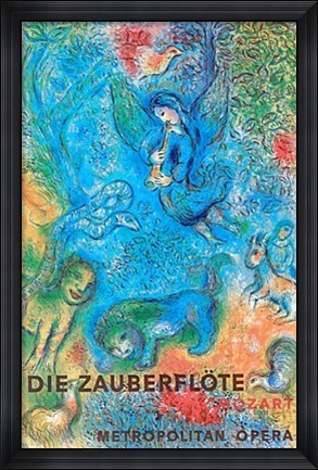 Framed Die Zauberflote Print