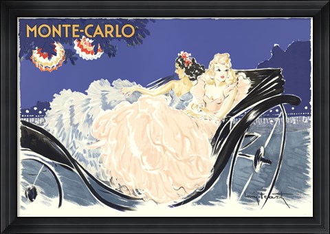 Framed Monte Carlo Print