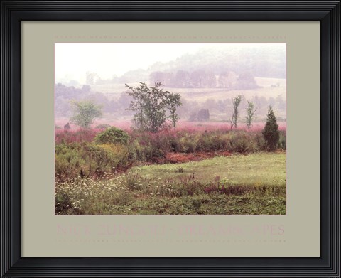 Framed Dreamscapes: Morning Meadow Print
