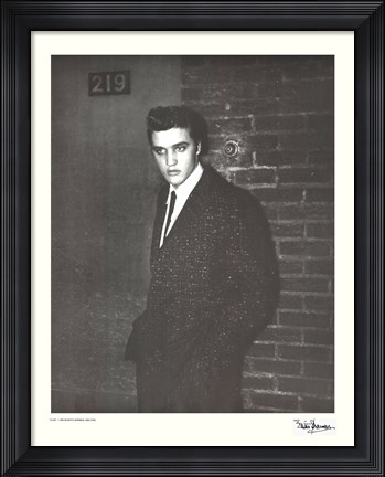 Framed Elvis Print