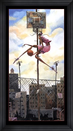 Framed Queen B Print