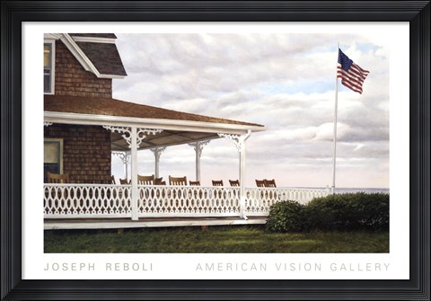 Framed Block Island Summer Print