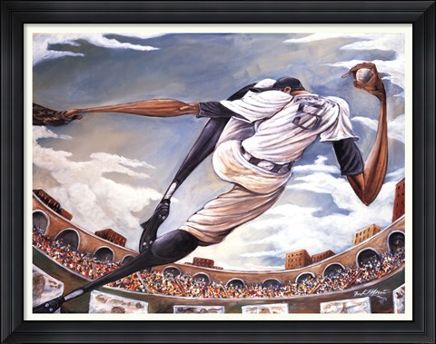 Framed Pitch Print