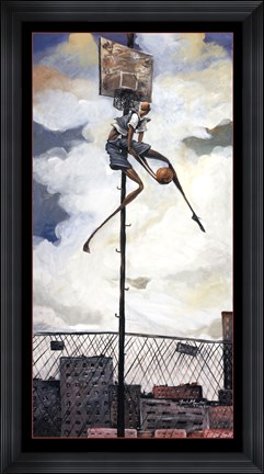 Framed No Limit Print