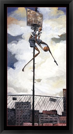 Framed No Limit Print