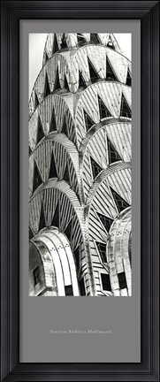 Framed Chrysler Building Print