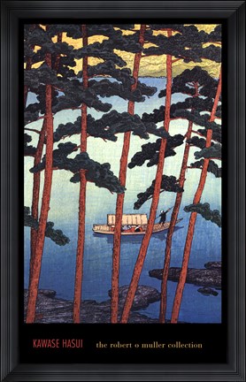 Framed Winter at Arashiyama Print