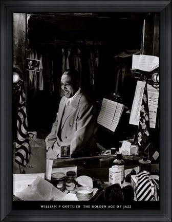 Framed Duke Ellington Print