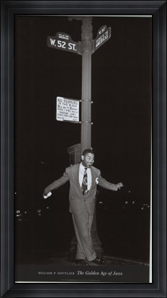 Framed Dizzy on 52nd Street Print