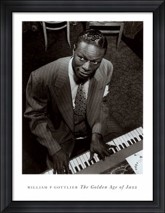 Framed Nat King Cole Print