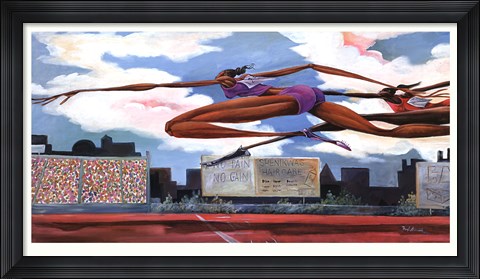Framed Fly Girls Print