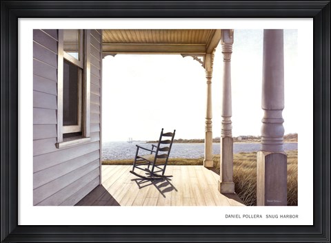 Framed Snug Harbor Print