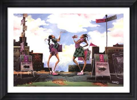 Framed Latest (AKA) Print