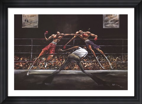 Framed Stick and Move Print