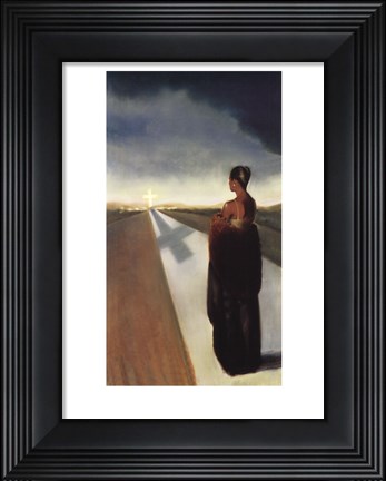 Framed Road (mini) Print