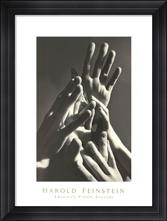 Framed Aspiring Hands Print