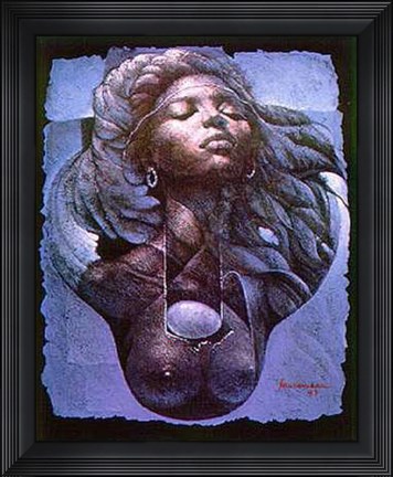 Framed Sensualite Print
