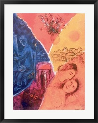 Framed La Joie Print
