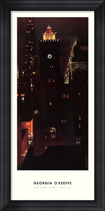 Framed New York, Night Print