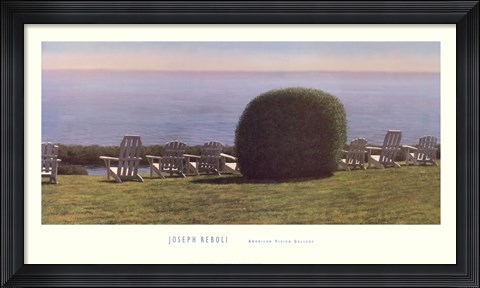 Framed Oceanfront View Print