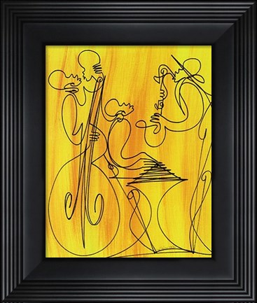 Framed Musical Love Print