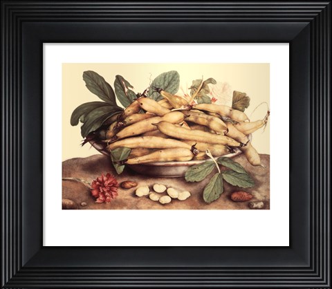 Framed Natura Morta con Ciliegie Print