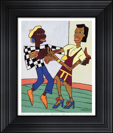 Framed Jitterbugs (mini) Print