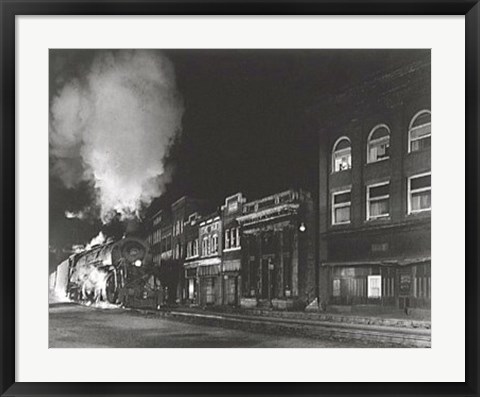 Framed Mainline on Main Street Print