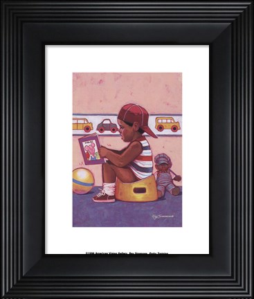 Framed Potty Training Print