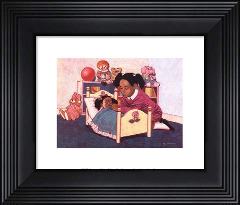 Framed Good Night, Sleep Tight Print