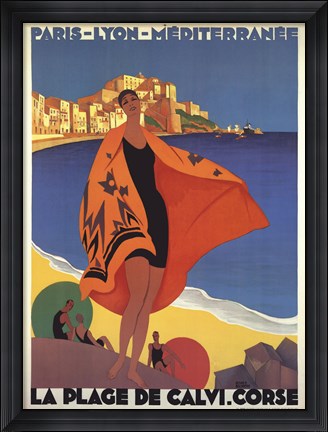 Framed Mediterranee Print