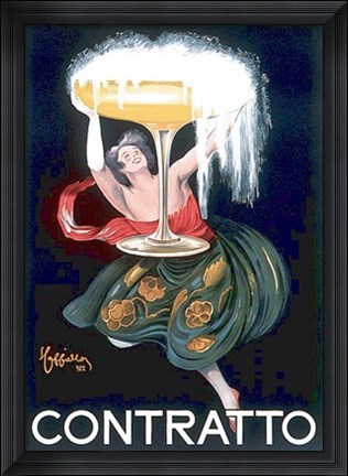 Framed Contratto (litho) Print