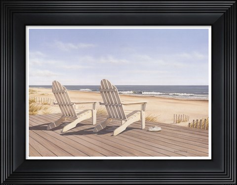 Framed Point East Print