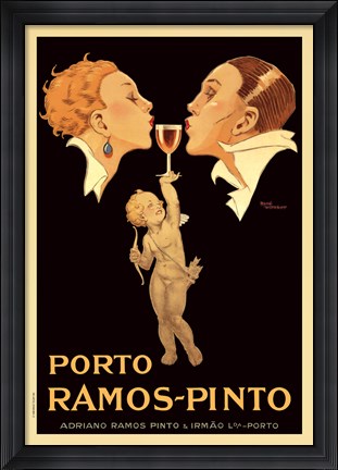 Framed Porto Ramos Print