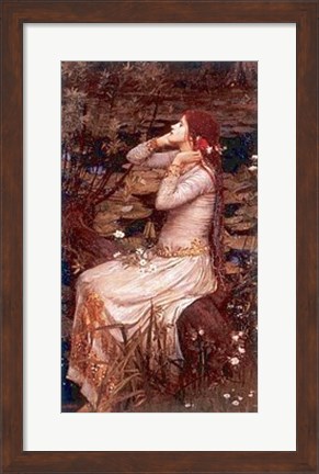 Framed Ophelia Print