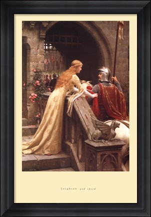 Framed God Speed Print