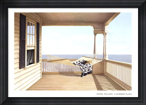 Framed Summer Place Print