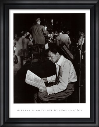 Framed Frank Sinatra Print