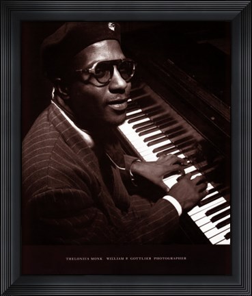 Framed Thelonious Monk Print